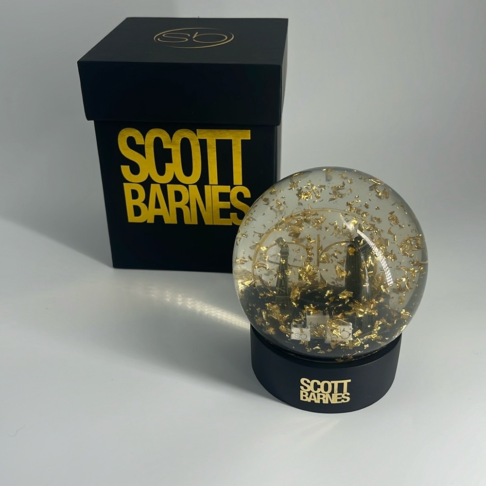 Scott Barnes snow globe